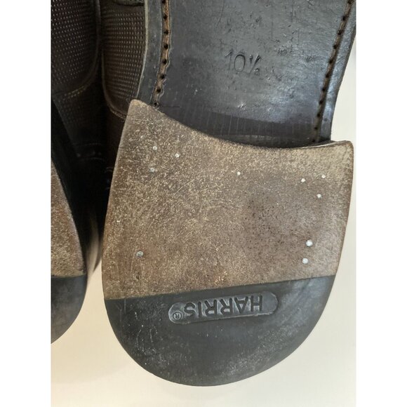 Calzoleria Harris Italy Barney's NY Handmade Oxford Wing Tip Dress Shoes Sz 10.5 - Picture 15 of 16